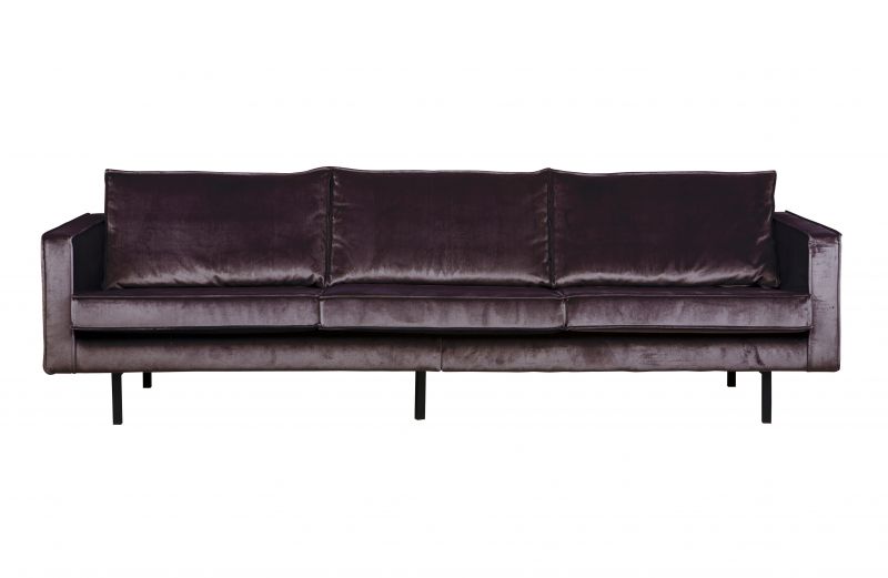 RD VELVET SOFA 3 SEATER GREY RD VELVET SOFA 3 SEATER GREY
