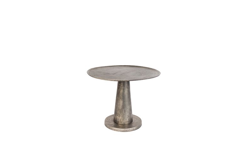 BRASS SIDE TABLE ANTIQUE FINISH - CAFE, SIDE TABLES