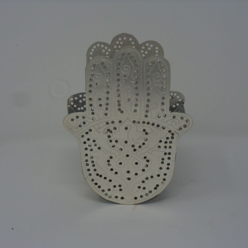 WAX HOLDER DOUBLE SILVER WAX HOLDER DOUBLE SILVER