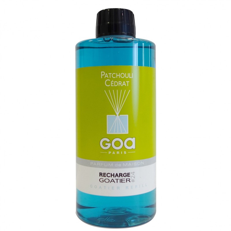 GOA HOME PARFUME RECHARGE LARGE PATCHOULI CEDRAT GOA HOME PARFUME RECHARGE LARGE PATCHOULI CEDRAT
