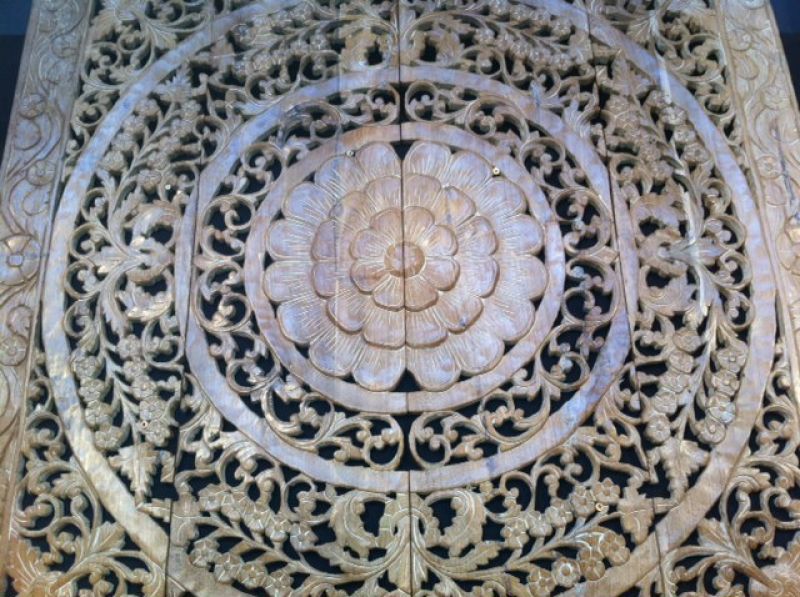 Wood Carving - WALL PANEL Wood Carving - WALL PANEL