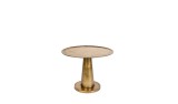 BRASS SIDE TABLE ANTIQUE FINISH - CAFE, SIDE TABLES
