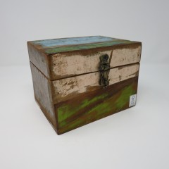 BOX RECYCLE BOAT WOOD 