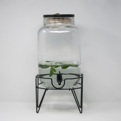 MAMA BEVERAGE DISPENSER WITH METAL STAND 