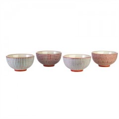 BOWLS RED 